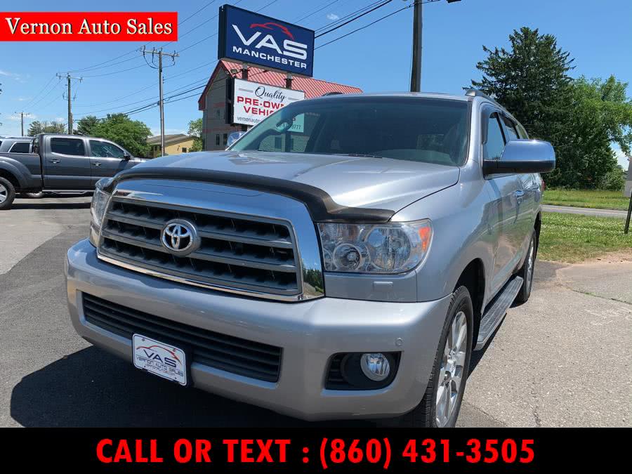 2011 Toyota Sequoia 4WD LV8 6-Spd AT Ltd (Natl), available for sale in Manchester, Connecticut | Vernon Auto Sale & Service. Manchester, Connecticut