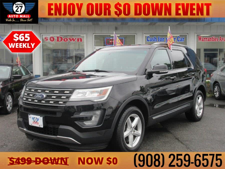 2017 Ford Explorer XLT 4WD, available for sale in Linden, New Jersey | Route 27 Auto Mall. Linden, New Jersey