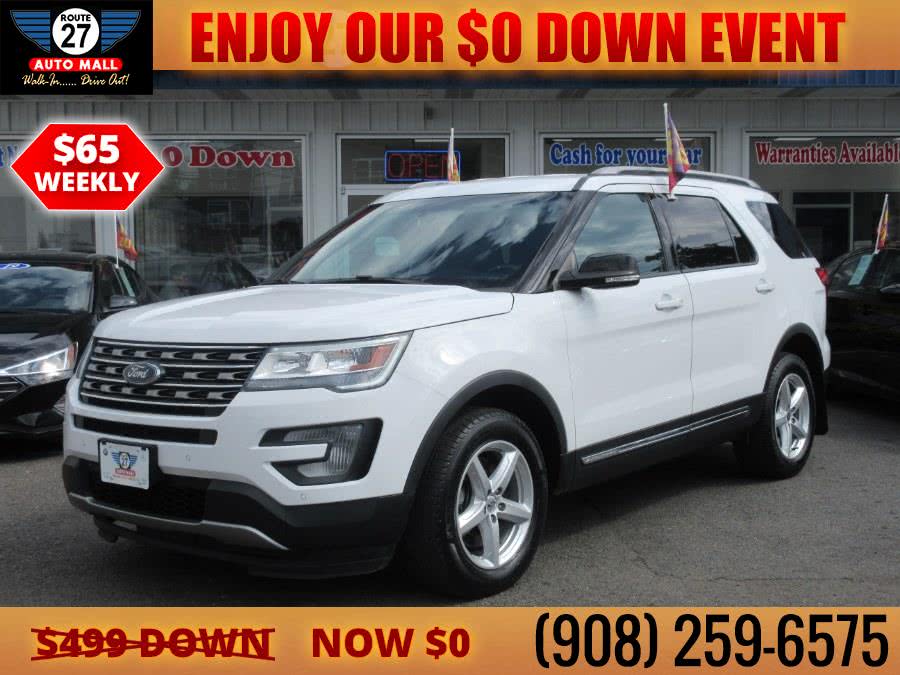 2017 Ford Explorer XLT 4WD, available for sale in Linden, New Jersey | Route 27 Auto Mall. Linden, New Jersey