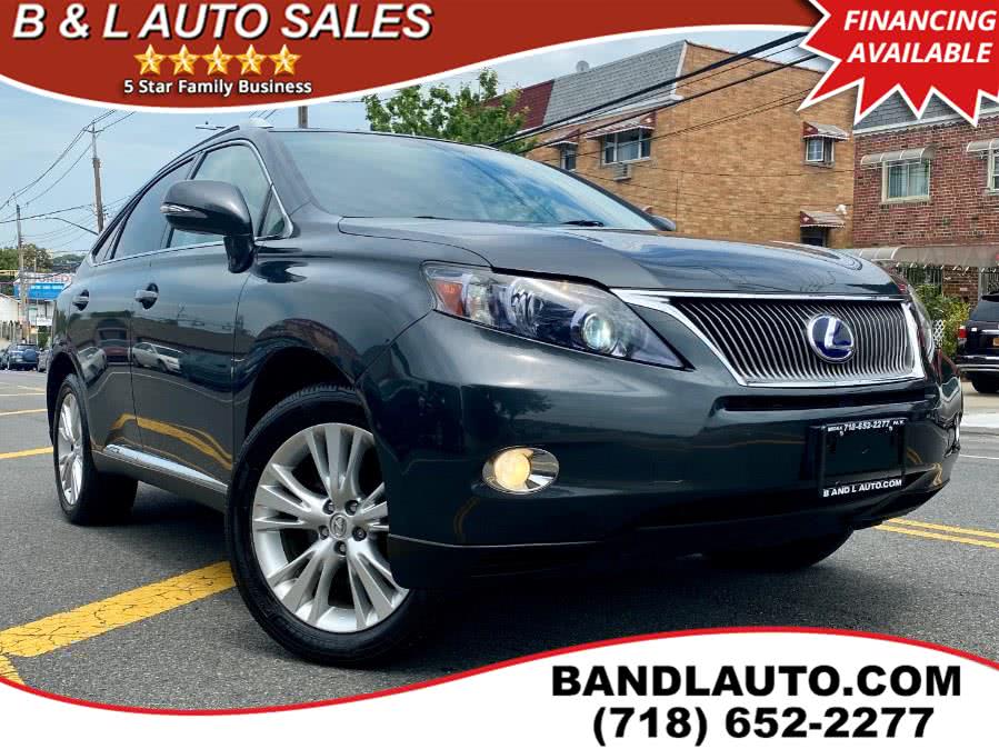 2010 Lexus RX 450h AWD 4dr Hybrid, available for sale in Bronx, New York | B & L Auto Sales LLC. Bronx, New York
