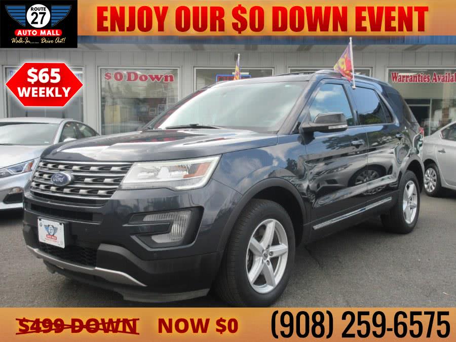 2017 Ford Explorer XLT 4WD, available for sale in Linden, New Jersey | Route 27 Auto Mall. Linden, New Jersey