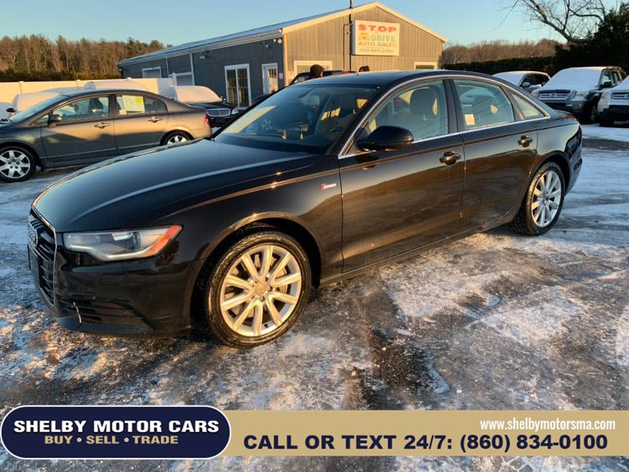 2013 Audi A6 4dr Sdn quattro 3.0T Premium Plus, available for sale in Springfield, Massachusetts | Shelby Motor Cars. Springfield, Massachusetts