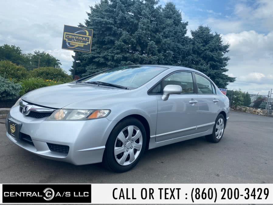 2009 Honda Civic Sdn 4dr Auto LX, available for sale in East Windsor, Connecticut | Central A/S LLC. East Windsor, Connecticut