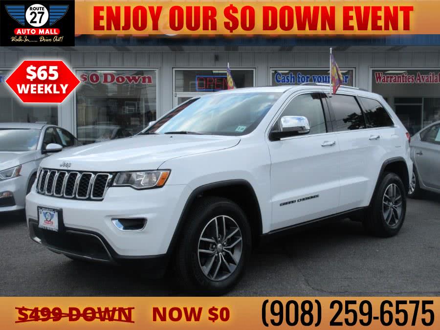 2017 Jeep Grand Cherokee Limited 4x4, available for sale in Linden, New Jersey | Route 27 Auto Mall. Linden, New Jersey