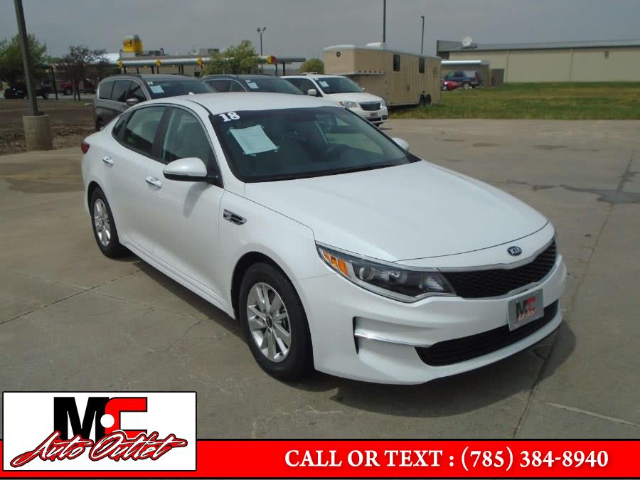 2018 Kia Optima LX AUTO, available for sale in Colby, Kansas | M C Auto Outlet Inc. Colby, Kansas