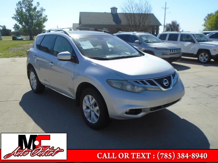 2013 Nissan Murano AWD 4dr SL, available for sale in Hoxie, Kansas | M C Auto Outlet Inc. Hoxie, Kansas