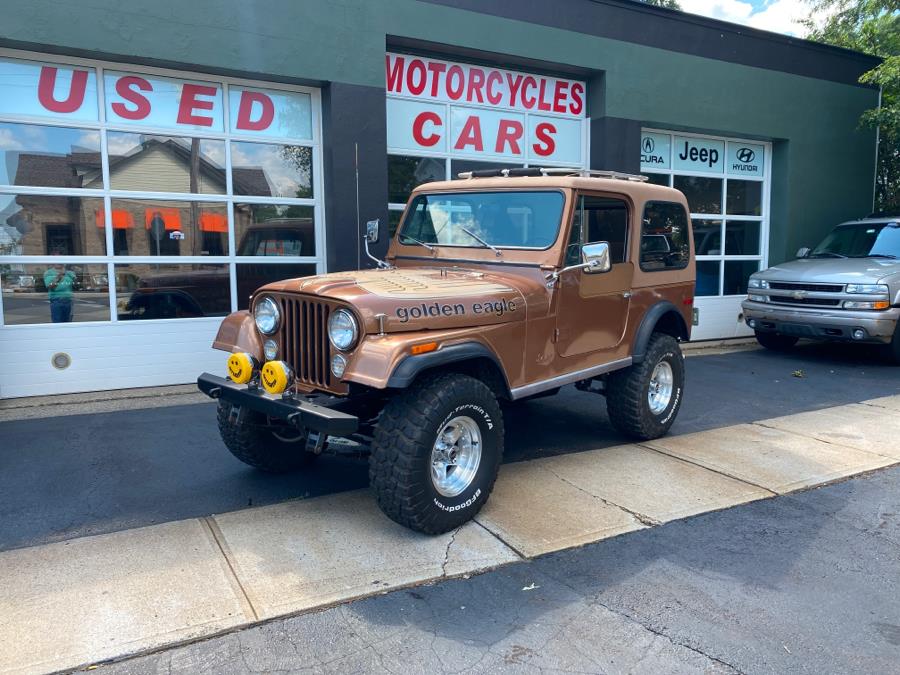 1979 Jeep CJ7 Wrangler Golden Eagle, available for sale in Milford, Connecticut | Village Auto Sales. Milford, Connecticut