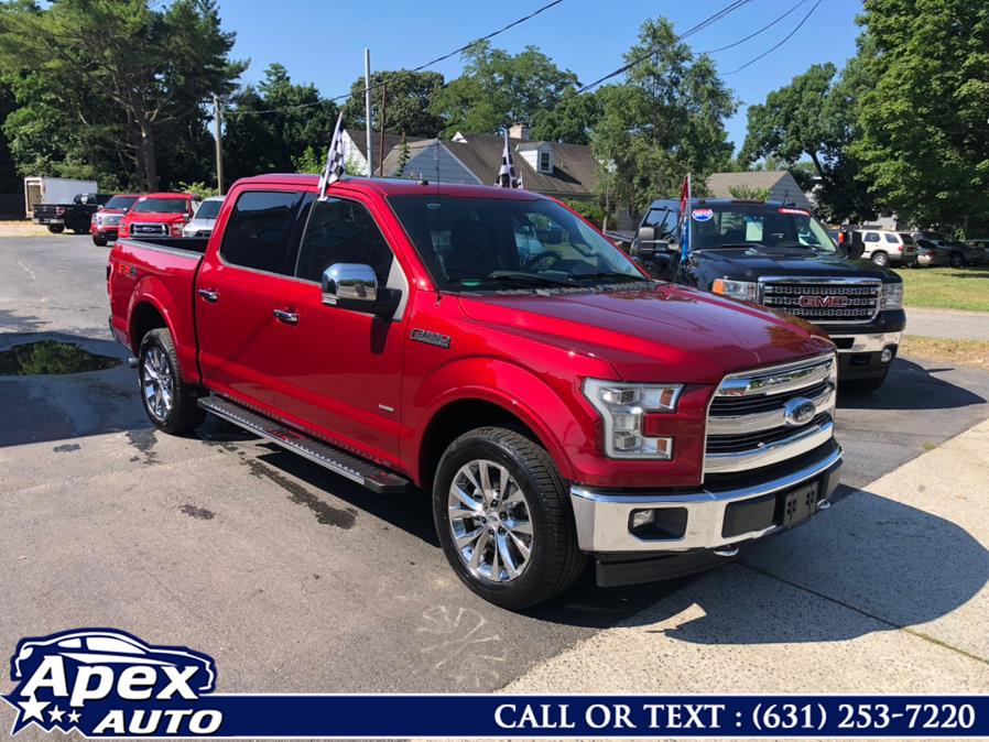 2017 Ford F-150 Lariat 4WD SuperCrew 6.5'' Box, available for sale in Selden, New York | Apex Auto. Selden, New York