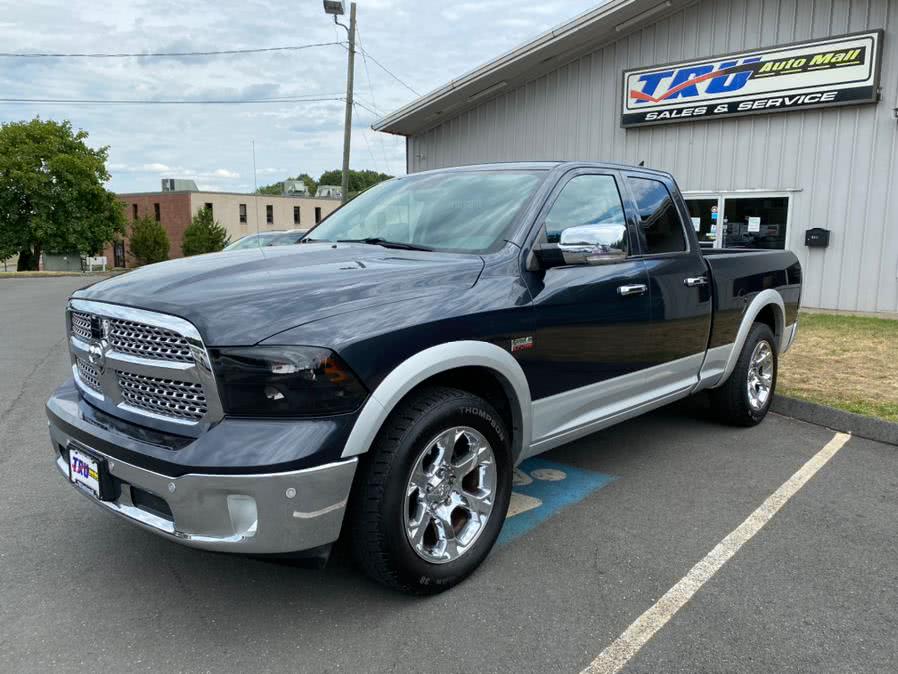 2014 Ram 1500 4WD Quad Cab 140.5" Laramie, available for sale in Berlin, Connecticut | Tru Auto Mall. Berlin, Connecticut