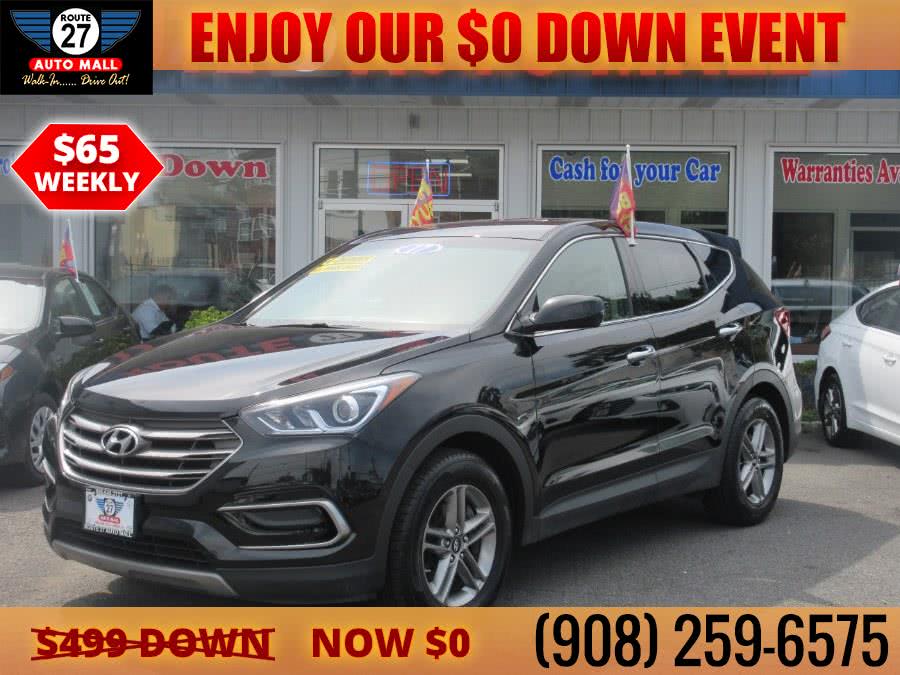 2017 Hyundai Santa Fe Sport 2.4L Automatic AWD, available for sale in Linden, New Jersey | Route 27 Auto Mall. Linden, New Jersey