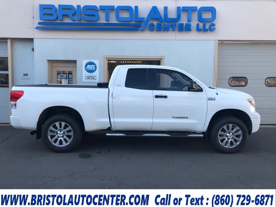 2013 Toyota Tundra 4WD Truck Double Cab 5.7L FFV V8 6-Spd AT (Natl), available for sale in Bristol, Connecticut | Bristol Auto Center LLC. Bristol, Connecticut