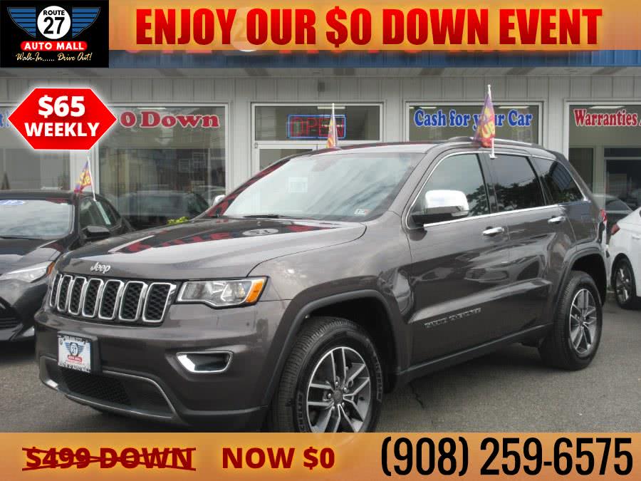 2019 Jeep Grand Cherokee Limited X 4x4, available for sale in Linden, New Jersey | Route 27 Auto Mall. Linden, New Jersey