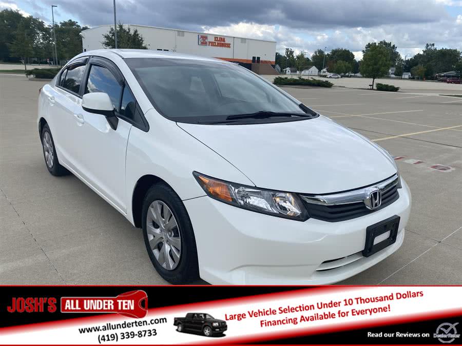 2012 Honda Civic Sdn 4dr Auto LX, available for sale in Lima, Ohio | DRIVEHUB. Lima, Ohio