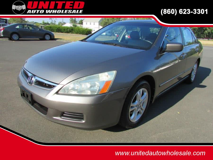 2006 Honda Accord Sdn EX-L AT, available for sale in East Windsor, Connecticut | United Auto Sales of E Windsor, Inc. East Windsor, Connecticut
