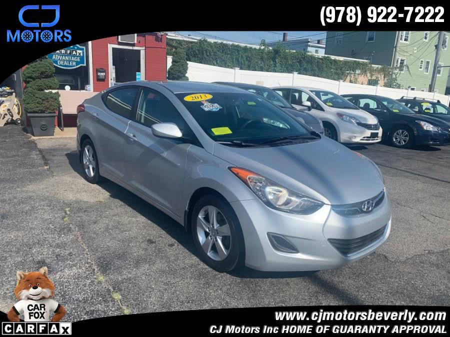2013 Hyundai Elantra 4dr Sdn Auto GLS, available for sale in Beverly, Massachusetts | CJ Motors Inc. Beverly, Massachusetts