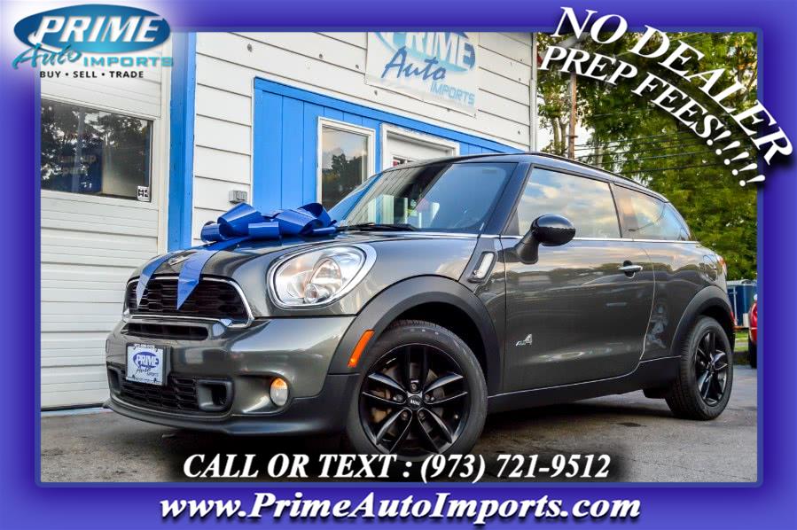 2014 MINI Cooper Paceman ALL4 2dr S, available for sale in Bloomingdale, New Jersey | Prime Auto Imports. Bloomingdale, New Jersey 2014 MINI Cooper Paceman ALL4 2dr S, available for sale in Bloomingdale, New Jersey | Prime Auto Imports. Bloomingdale, New Jersey