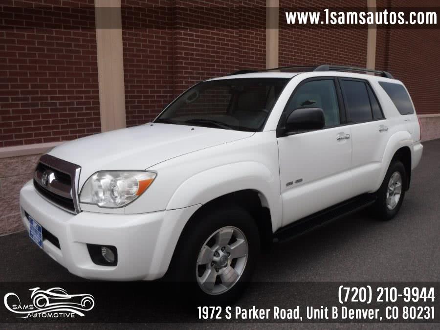 2006 Toyota 4Runner 4dr SR5 V6 Auto 4WD, available for sale in Denver, Colorado | Sam's Automotive. Denver, Colorado