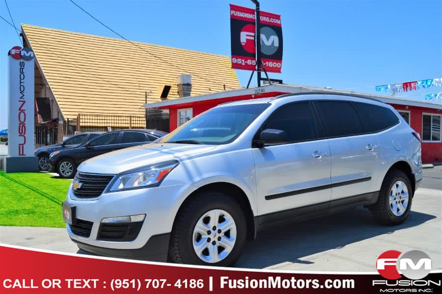 2015 Chevrolet Traverse FWD 4dr LS, available for sale in Moreno Valley, California | Fusion Motors Inc. Moreno Valley, California