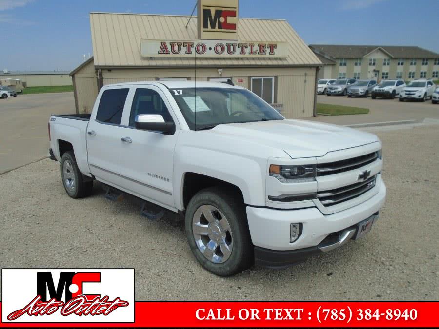 2017 Chevrolet Silverado 1500 4WD Crew Cab 143.5" LTZ w/1LZ, available for sale in Colby, Kansas | M C Auto Outlet Inc. Colby, Kansas