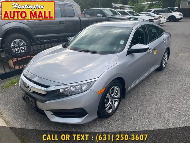 2017 Honda Civic Sedan LX CVT, available for sale in Huntington Station, New York | Huntington Auto Mall. Huntington Station, New York