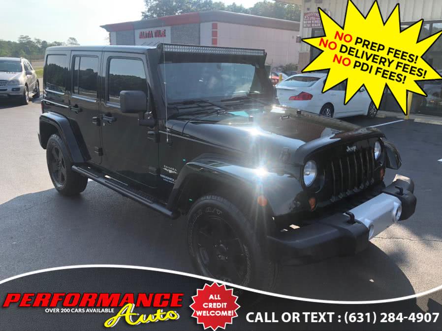 2012 Jeep Wrangler Unlimited 4WD 4dr Sahara, available for sale in Bohemia, New York | Performance Auto Inc. Bohemia, New York