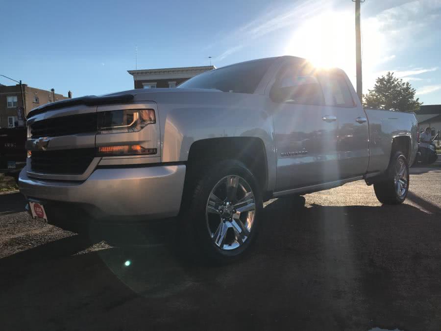 2017 Chevrolet Silverado 1500 4WD Double Cab 143.5" Custom, available for sale in Hartford, Connecticut | Lex Autos LLC. Hartford, Connecticut