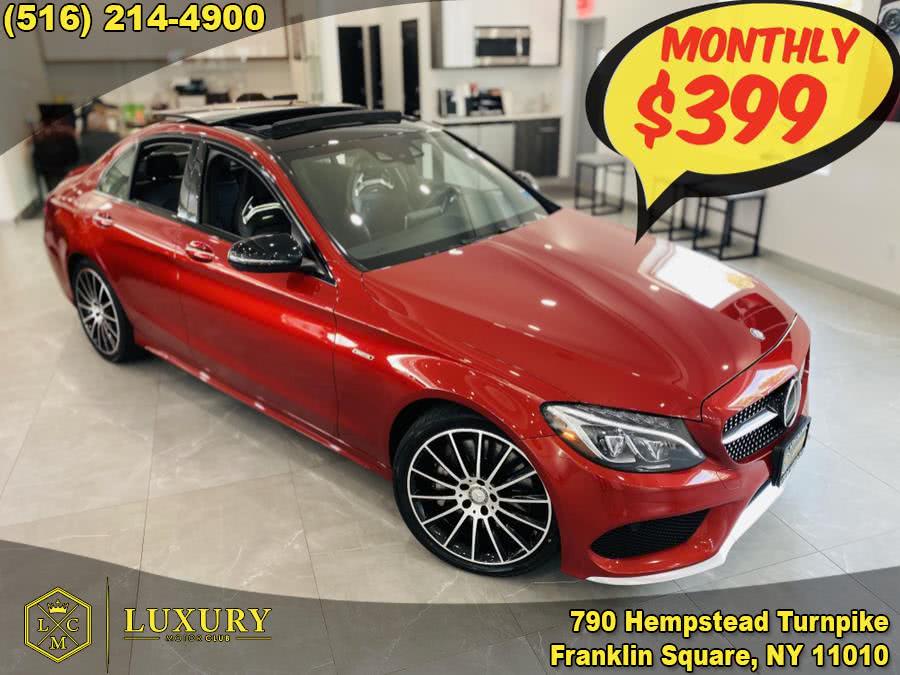 2016 Mercedes-Benz C-Class 4dr Sdn C 450 AMG 4MATIC, available for sale in Franklin Square, New York | Luxury Motor Club. Franklin Square, New York