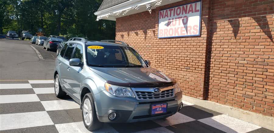 2011 Subaru Forester 4dr Man 2.5X Premium w/All-Weather Pkg, available for sale in Waterbury, Connecticut | National Auto Brokers, Inc.. Waterbury, Connecticut