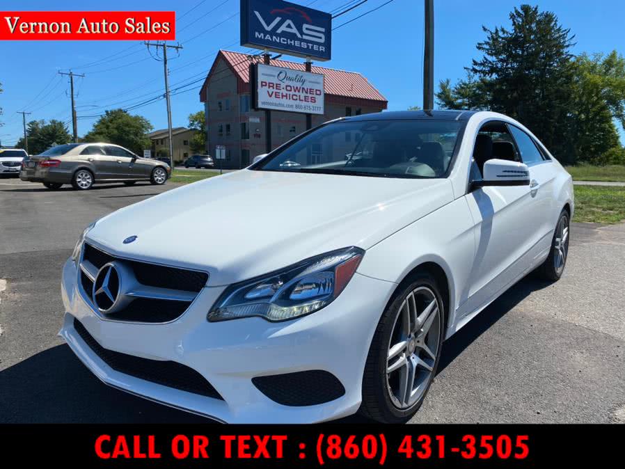 2015 Mercedes-Benz E-Class 2dr Cpe E 400 4MATIC, available for sale in Manchester, Connecticut | Vernon Auto Sale & Service. Manchester, Connecticut