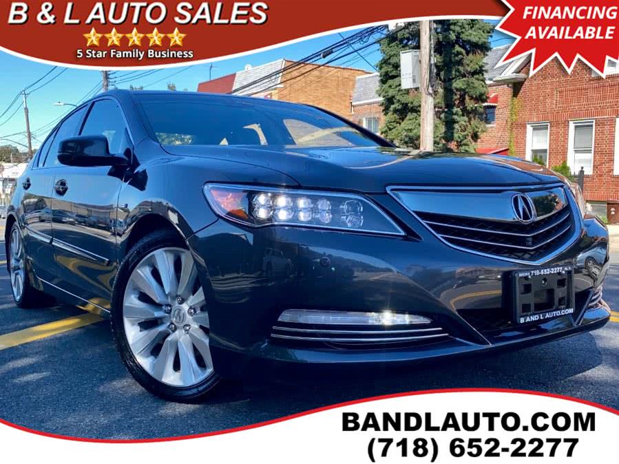 2016 Acura RLX 4dr Sdn Hybrid Advance Pkg, available for sale in Bronx, New York | B & L Auto Sales LLC. Bronx, New York