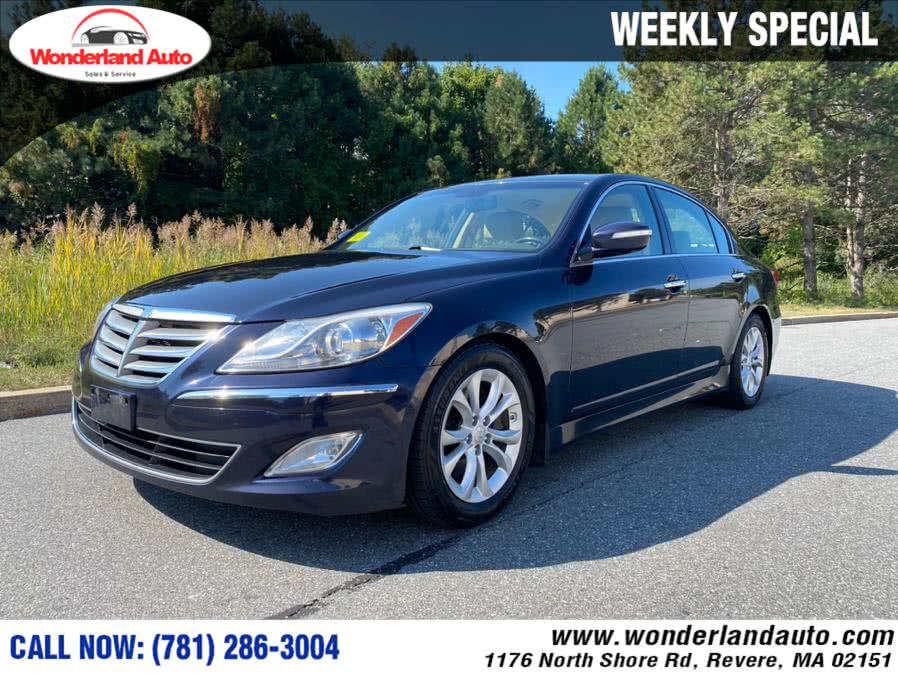 2012 Hyundai Genesis 4dr Sdn V6 3.8L, available for sale in Revere, Massachusetts | Wonderland Auto. Revere, Massachusetts
