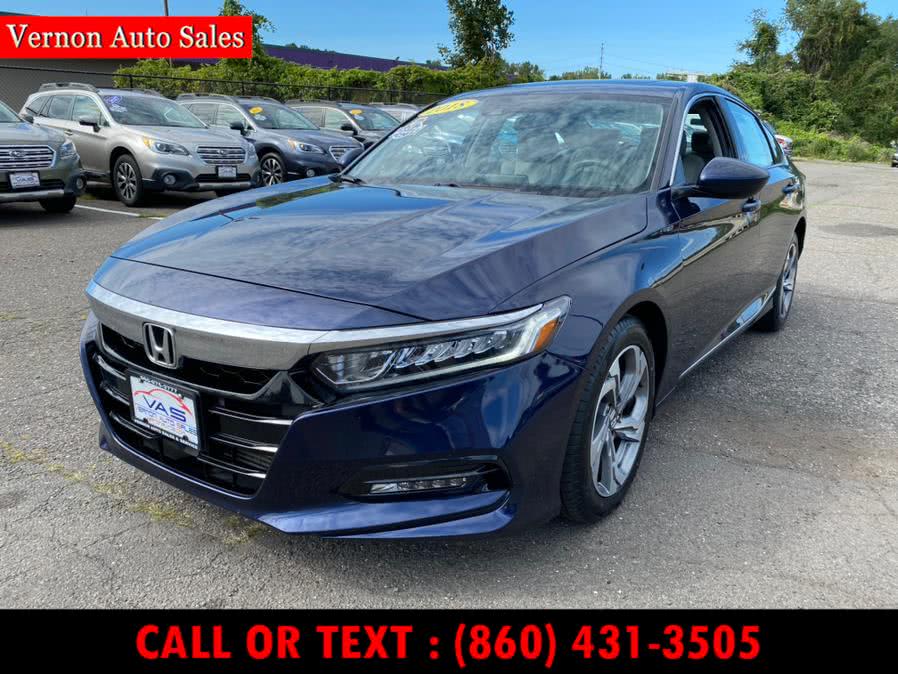 2018 Honda Accord Sedan EX 1.5T CVT, available for sale in Manchester, Connecticut | Vernon Auto Sale & Service. Manchester, Connecticut