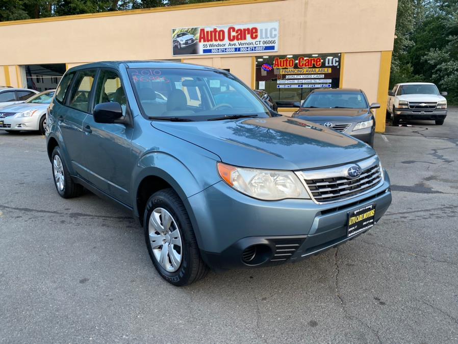 2010 Subaru Forester 4dr Auto 2.5X, available for sale in Vernon, Connecticut | Auto Care Motors. Vernon, Connecticut