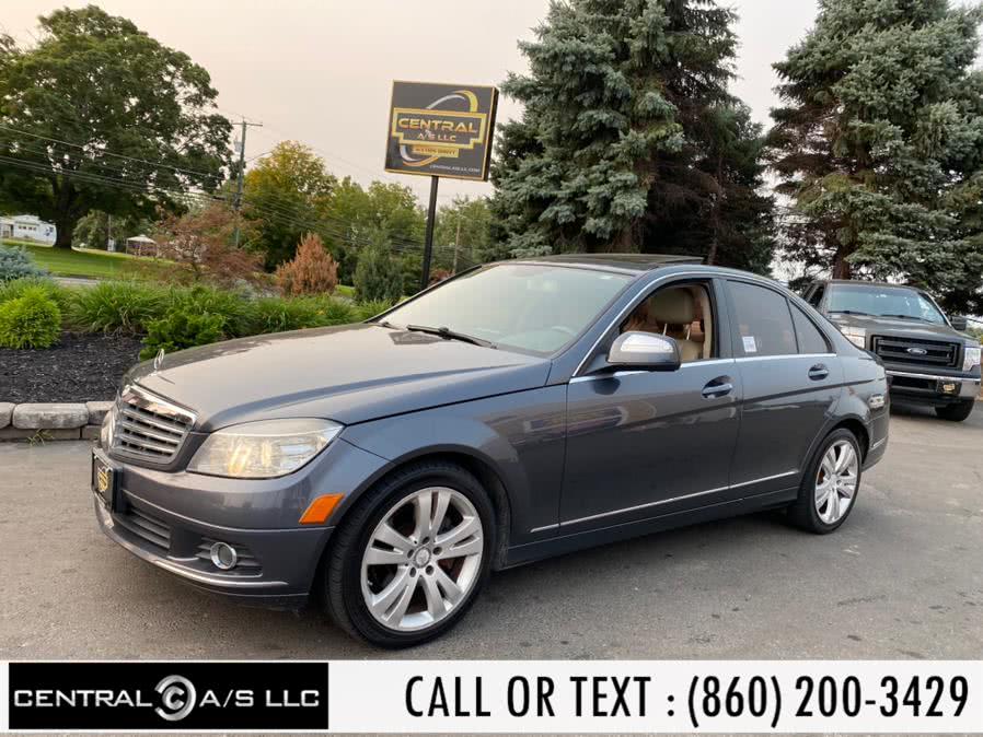 2009 Mercedes-Benz C-Class 4dr Sdn 3.0L Sport 4MATIC, available for sale in East Windsor, Connecticut | Central A/S LLC. East Windsor, Connecticut