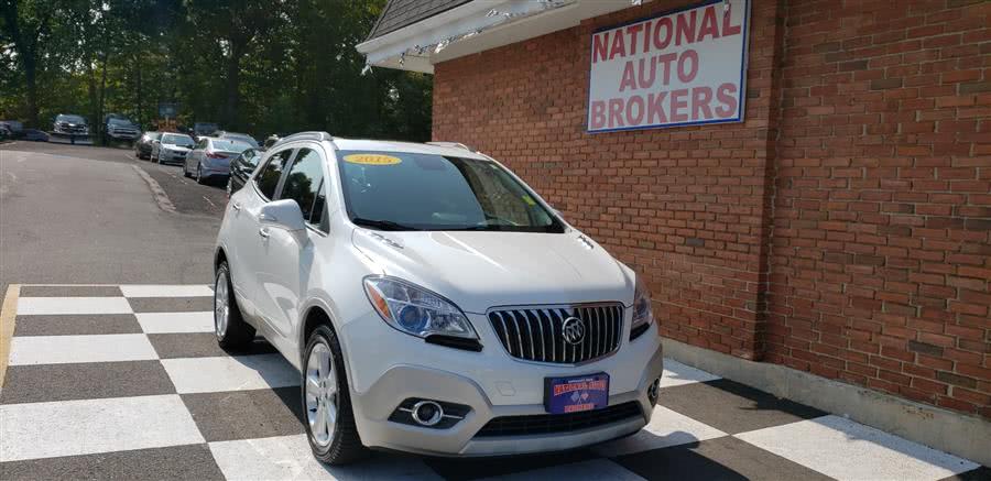 2015 Buick Encore AWD 4dr Leather, available for sale in Waterbury, Connecticut | National Auto Brokers, Inc.. Waterbury, Connecticut