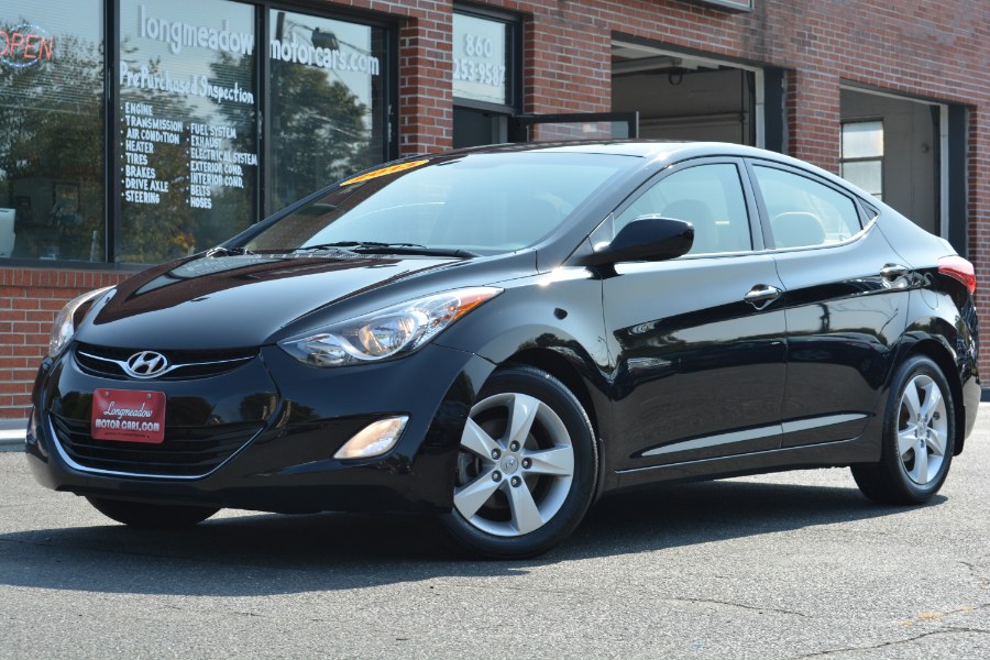 2013 Hyundai Elantra 4dr Sdn Auto Limited, available for sale in ENFIELD, Connecticut | Longmeadow Motor Cars. ENFIELD, Connecticut