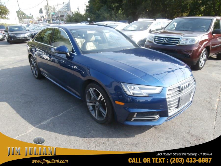 2017 Audi A4 2.0 TFSI Auto Premium Plus quattro AWD, available for sale in Waterbury, Connecticut | Jim Juliani Motors. Waterbury, Connecticut
