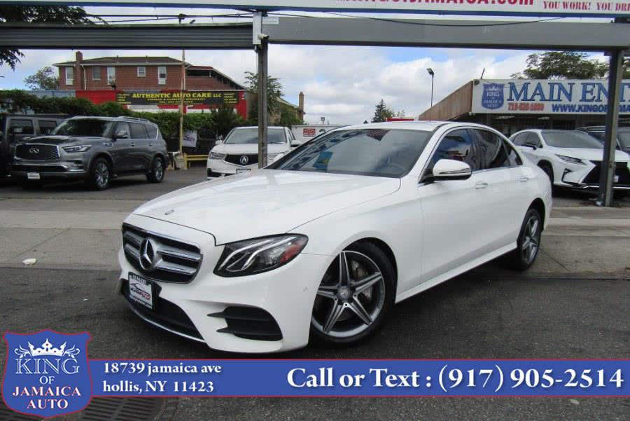 2017 Mercedes-Benz E-Class E 300 Sport 4MATIC Sedan, available for sale in Hollis, New York | King of Jamaica Auto Inc. Hollis, New York