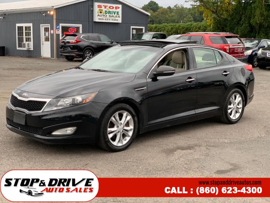 2013 Kia Optima 4dr Sdn EX, available for sale in East Windsor, Connecticut | Stop & Drive Auto Sales. East Windsor, Connecticut