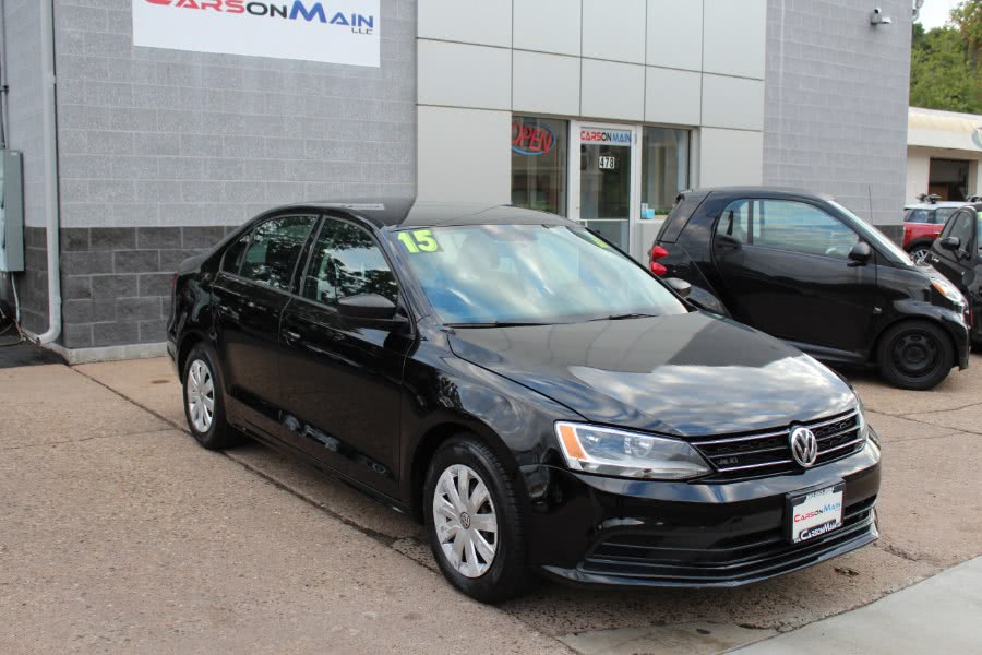 2015 Volkswagen Jetta Sedan 4dr Auto 2.0L S, available for sale in Manchester, Connecticut | Carsonmain LLC. Manchester, Connecticut