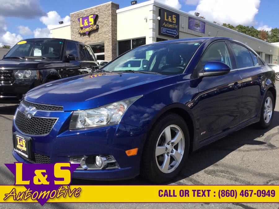 2013 Chevrolet Cruze 4dr Sdn Auto 1LT, available for sale in Plantsville, Connecticut | L&S Automotive LLC. Plantsville, Connecticut