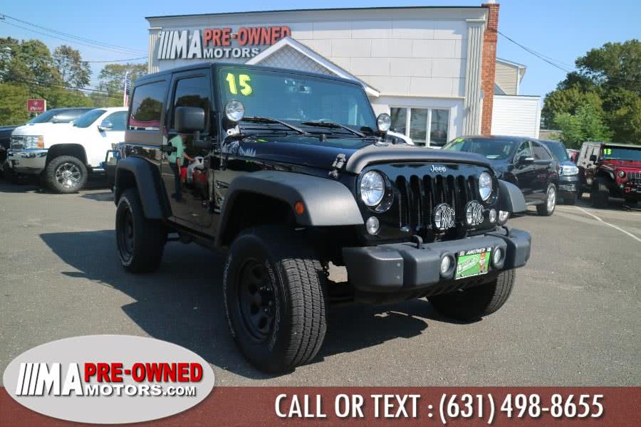 2015 Jeep Wrangler 4WD 2dr Sport, available for sale in Huntington Station, New York | M & A Motors. Huntington Station, New York