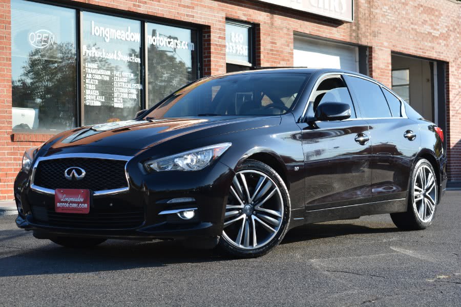2014 Infiniti Q50 4dr Sdn Sport AWD, available for sale in ENFIELD, Connecticut | Longmeadow Motor Cars. ENFIELD, Connecticut