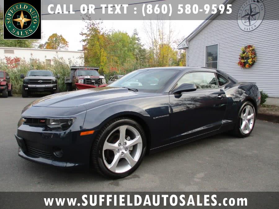 2015 Chevrolet Camaro 2dr Cpe LT w/1LT, available for sale in Suffield, Connecticut | Suffield Auto LLC. Suffield, Connecticut