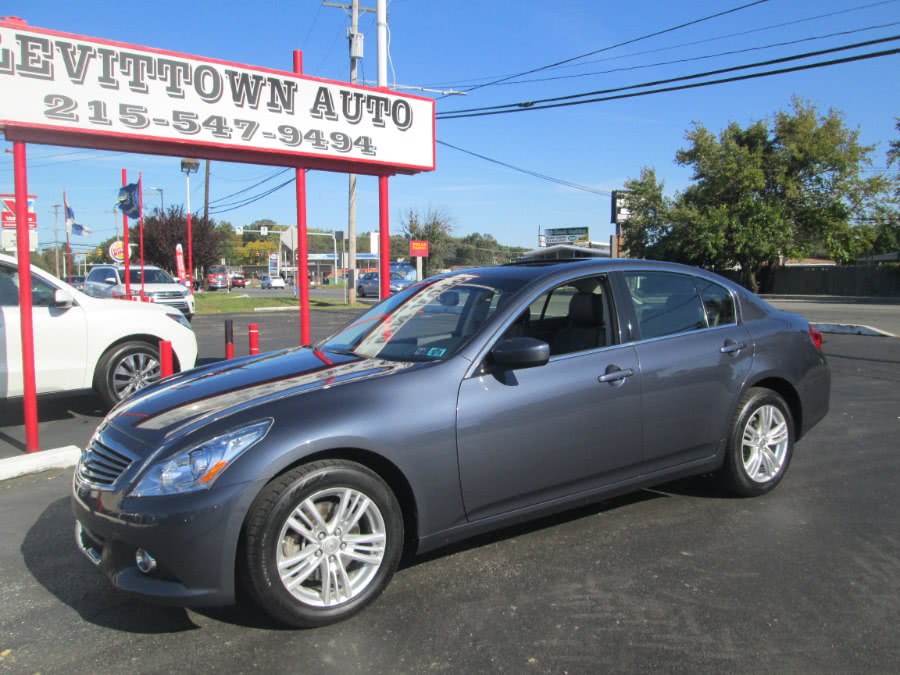 2013 Infiniti G37 Sedan 4dr x AWD, available for sale in Levittown, Pennsylvania | Levittown Auto. Levittown, Pennsylvania