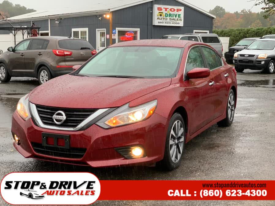 2017 Nissan Altima 2.5 SR Sedan, available for sale in East Windsor, Connecticut | Stop & Drive Auto Sales. East Windsor, Connecticut