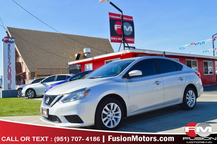 2018 Nissan Sentra S CVT, available for sale in Moreno Valley, California | Fusion Motors Inc. Moreno Valley, California