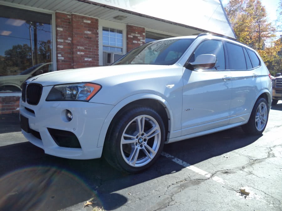 2014 BMW X3 AWD 4dr xDrive35i, available for sale in Naugatuck, Connecticut | Riverside Motorcars, LLC. Naugatuck, Connecticut