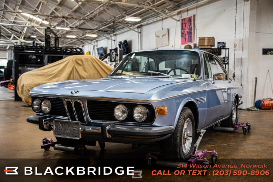 1972 BMW 3.0 CS Coupe, available for sale in Norwalk, Connecticut | Black Bridge Motors, LLC. Norwalk, Connecticut