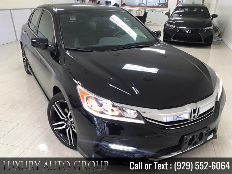 2016 Honda Accord Sedan 4dr I4 CVT Sport, available for sale in Bronx, New York | Luxury Auto Group. Bronx, New York